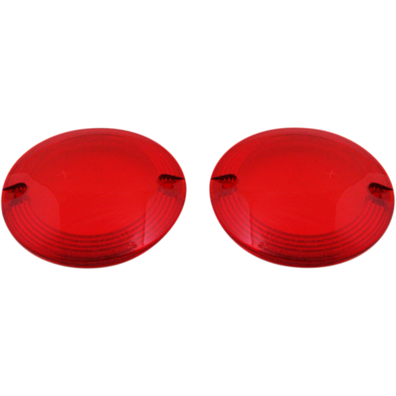 LENS PROBEAM FLAT RED (Pair)