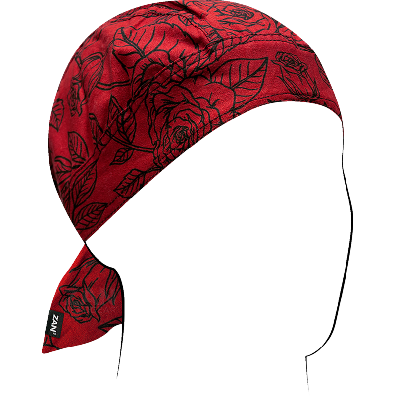 FLYDANNA COTTON BLACK & RED ROSES