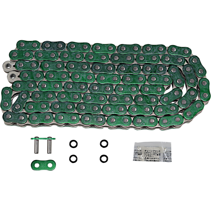 CHAIN 520ZVX3 X 120 LINK METALLIC GREEN