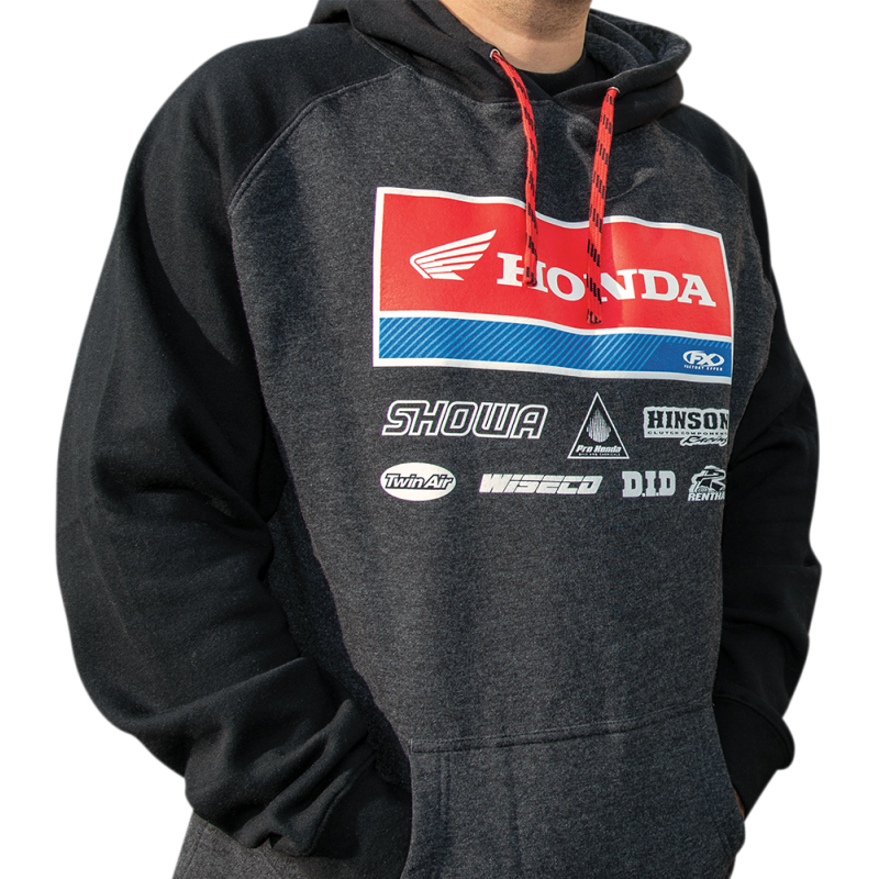 HOODY HON RACE21 CH/BK XL