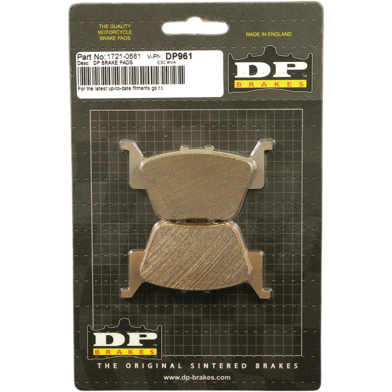 DP961 STANDARD COMPOUND BRAKE PAD SET