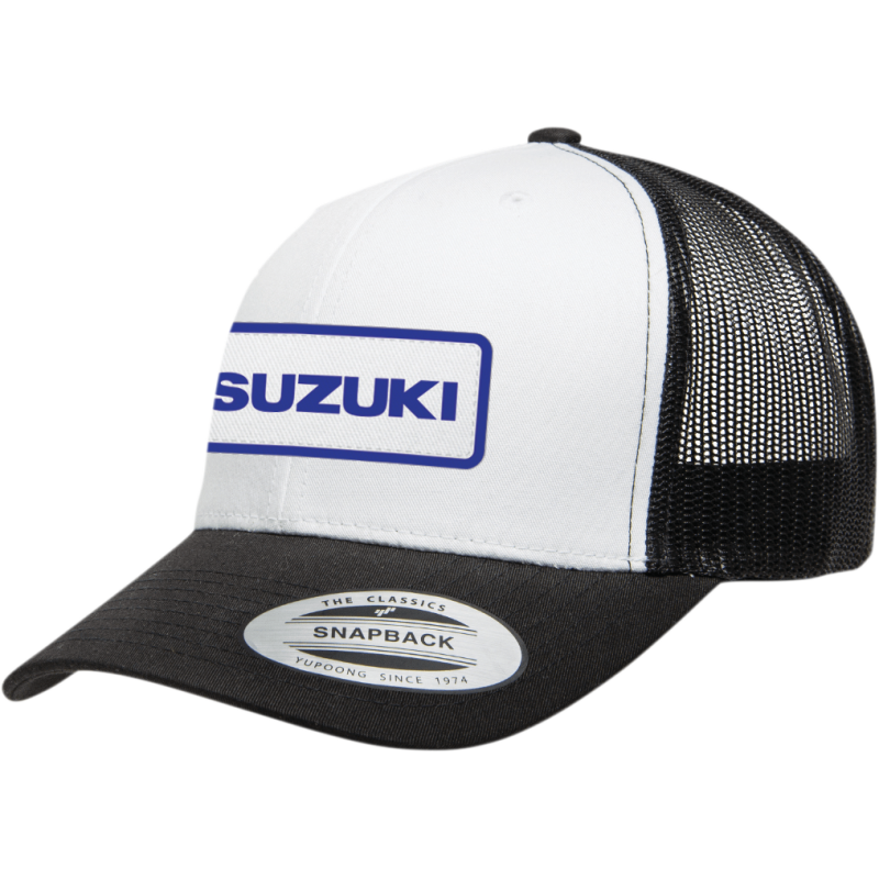 HAT SUZUKI THROWBK BK/WH