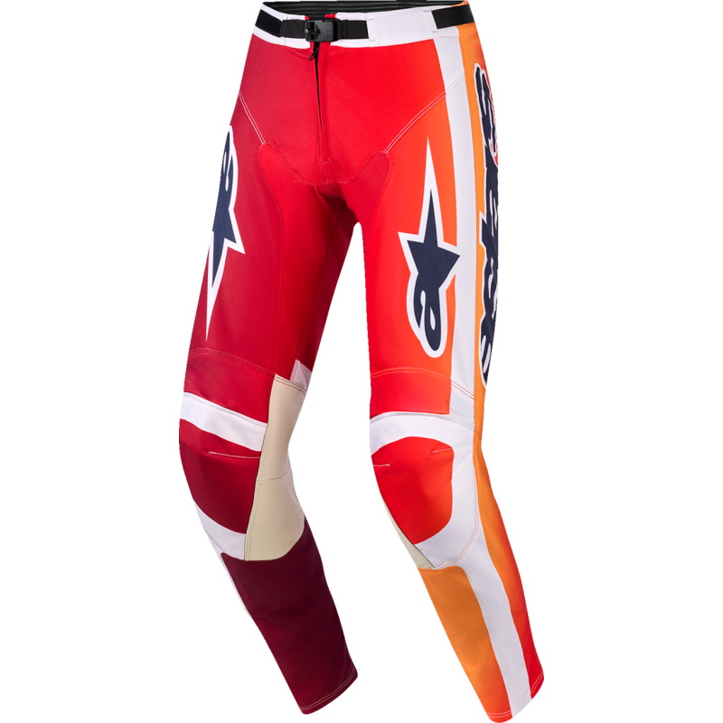 PANT RACER PORTL RED/GRAY 34