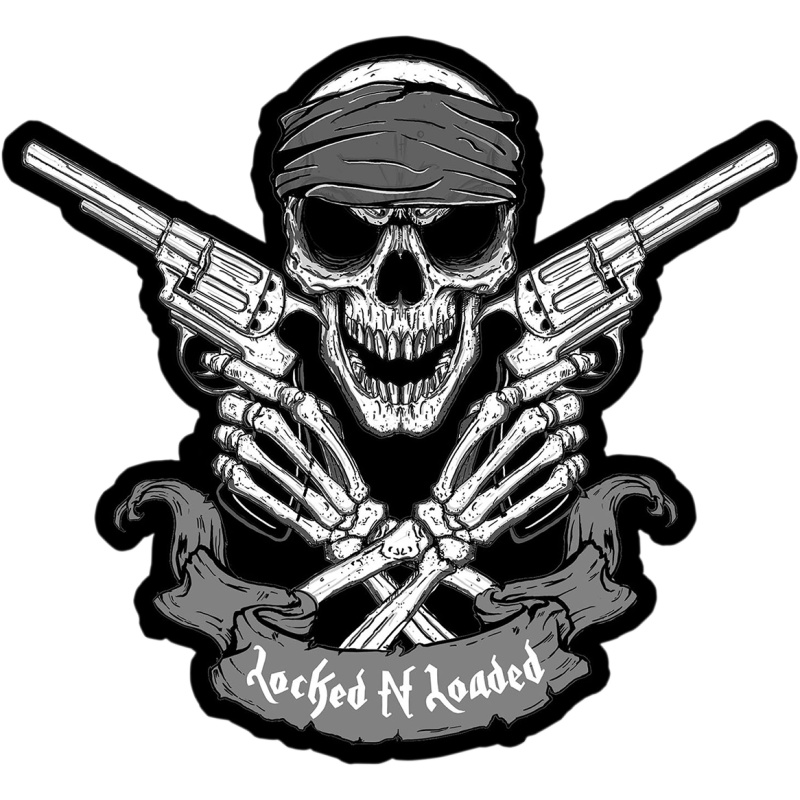 PATCH 12" X 13" LOCKED N LOADED