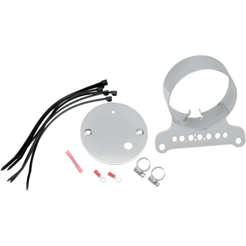 95-11 XL883 SINGLE GAUGE BRACKET CHR