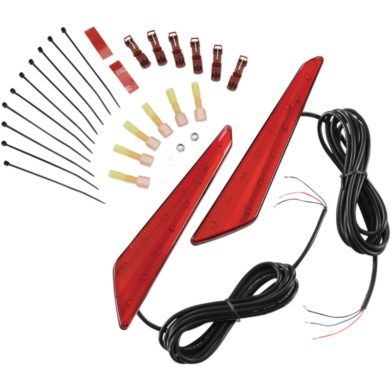 RED LENS MARKER LIGHT SET