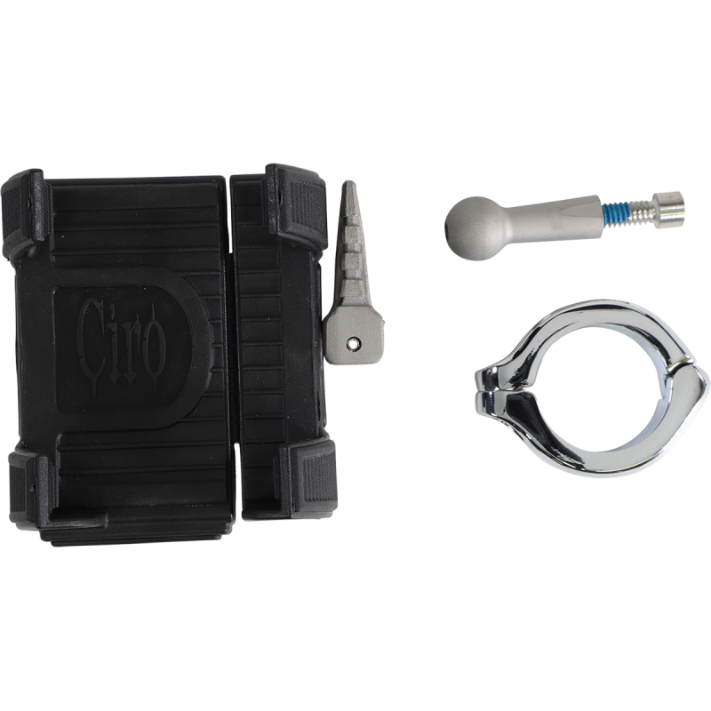 SMARTPHONE/GPS HOLDER WO CHRGR H/BAR MNT CHR