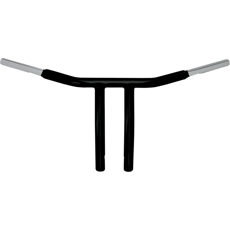 1-1/4" BLK TEE BARS W/10" RISE