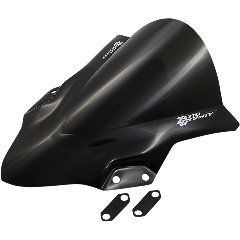 Double Bubble Windscreen - Dark Smoke - Ninja 400