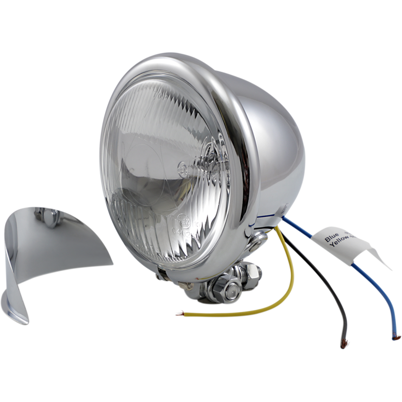4-1/2" SPOTLAMP W/ VISOR HALOGEN (EA)