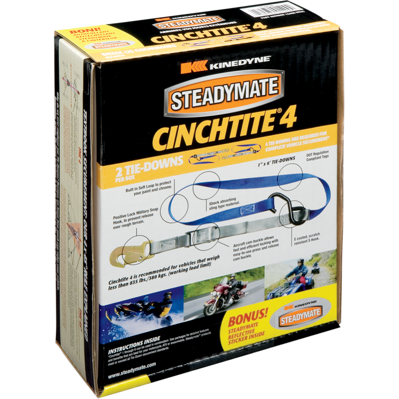 STEADYMATE CINCHTITE 4 835 LBS 2 PACK