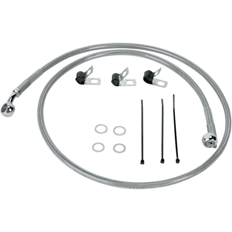 00-07 FLST/C/F FRT BRAKE LINE KIT