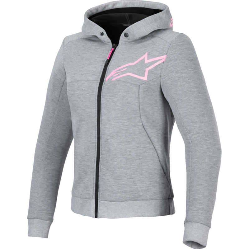 JACKET/HOODIE 4W CHROME V2 GRY/PINK L