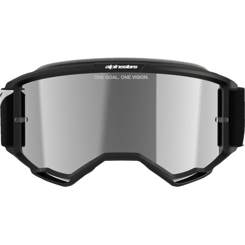 GOGGLE VISION 5 CORP BLK/MIR SIL