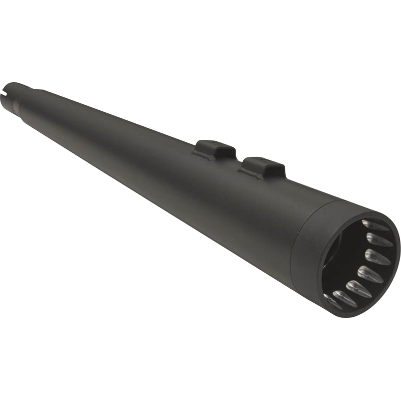 17-UP FL MUFFLERS 4" DNT  BLK/BLK TIPS