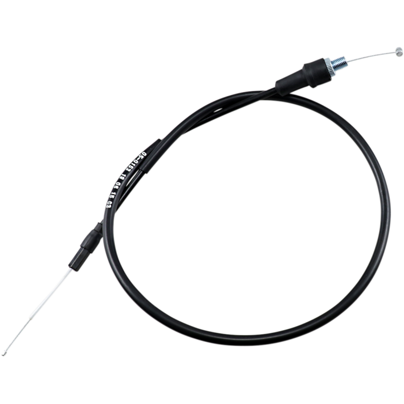 THROTTLE CABLE BLACK VINYL