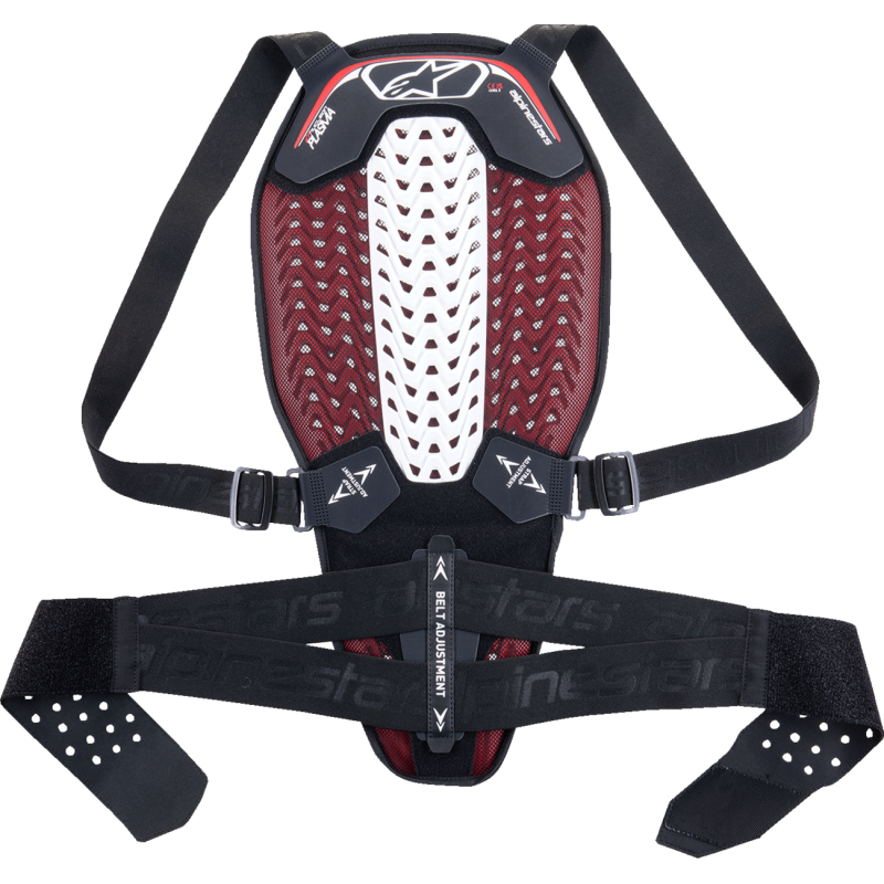 BACK PROTECT NUCLEON PLSMA BK/WT/RD XL