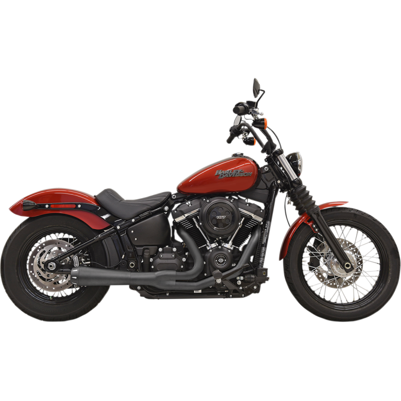 18-UP FXBB EXHAUST RR 2:1 BLK