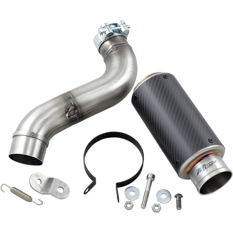 SLIP-ON MATTE CARBON MGP STINGER HON CBR1000RR 08-16