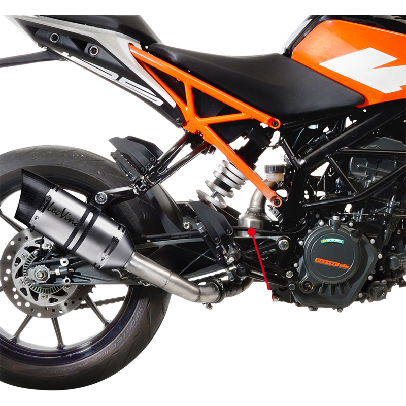 LINK PIPE DUKE/RC390