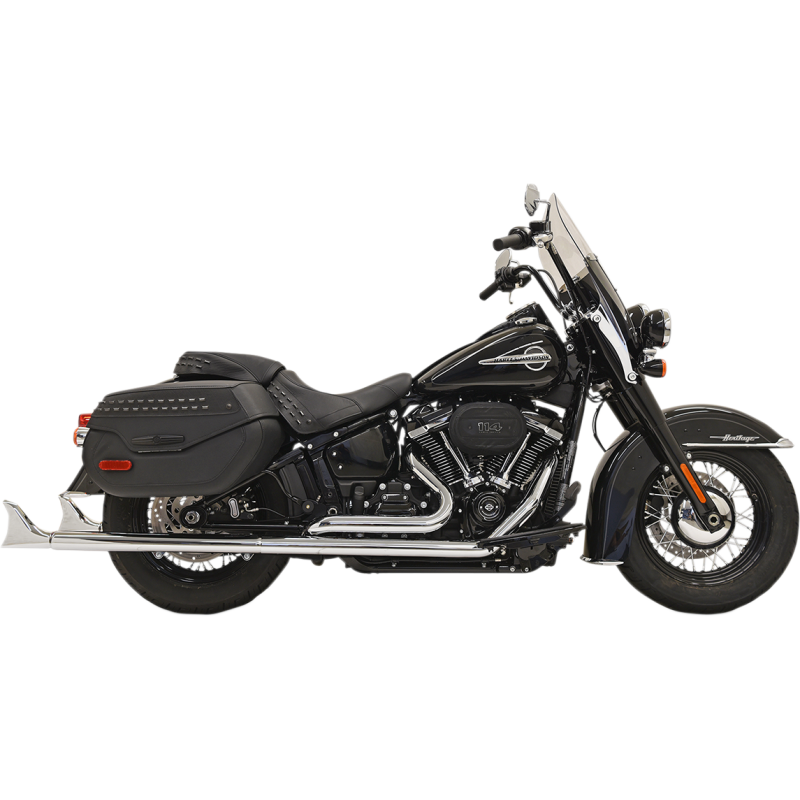 18-UP SOFTAIL EXHAUST FISH/T 33" W/B
