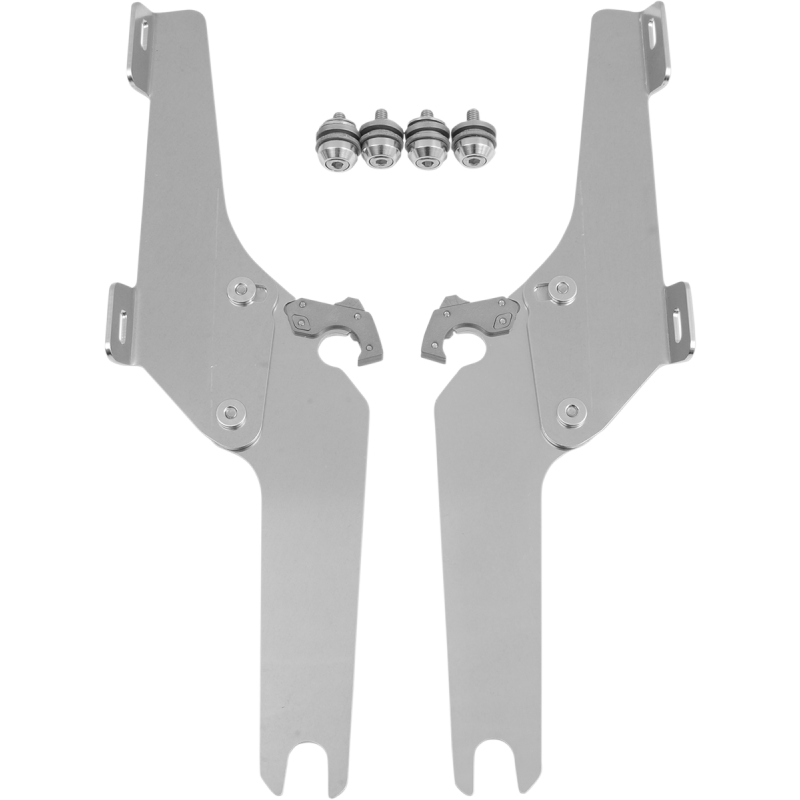 VN1600 BATWING MOUNT KIT POLISHED