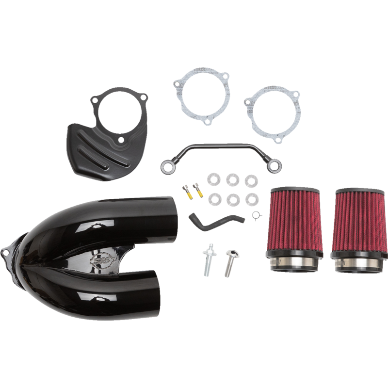 AIRCLEANER T/I 17+ M8 BK
