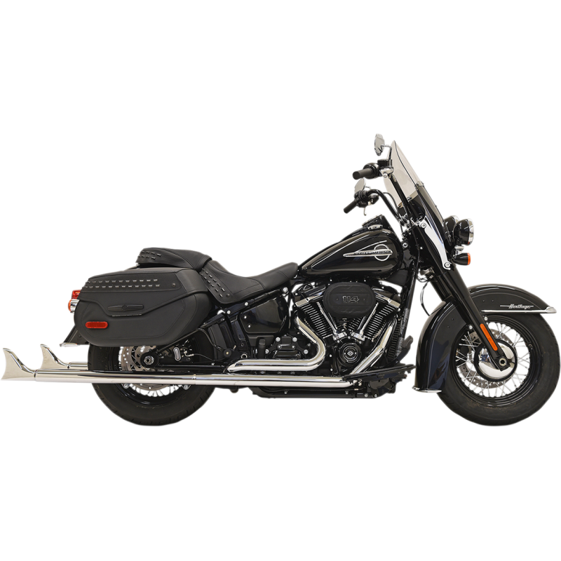 18-UP SOFTAIL EXHAUST FISH/T 36" N/B