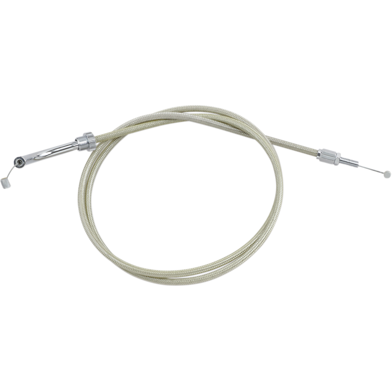 THROTTLE CABLE PUSH CLEAR ARMOUR COATED