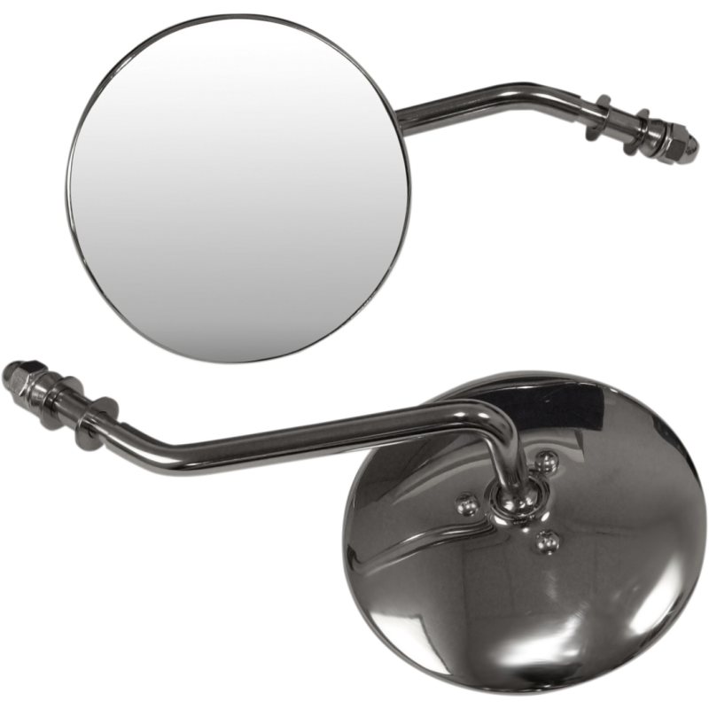 MIRROR 4" SMOOTH CHR PR