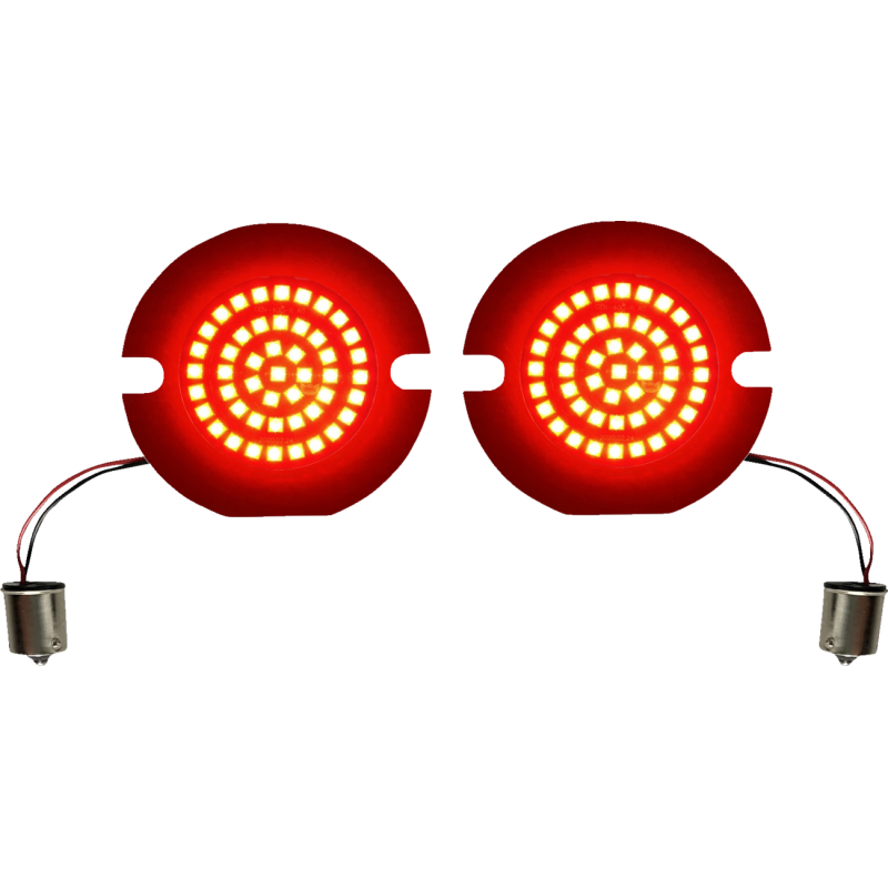 INSERT RTSIG LED RED FLAT PR