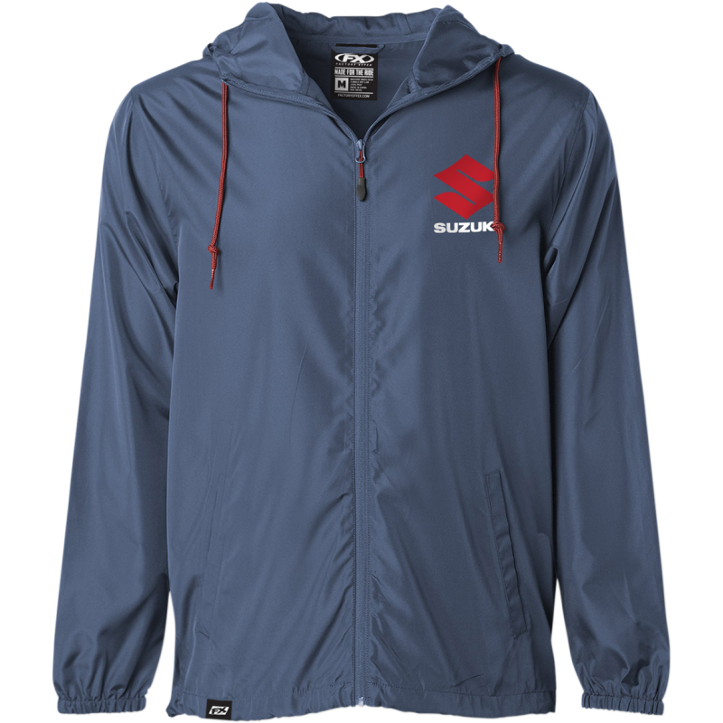 JKT WINDBREAKR SUZ NVY XL