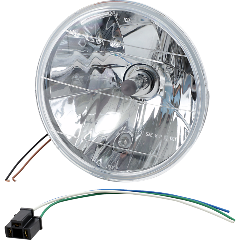 7" DIAMOND LIGHT W/ H4 BULB DS-280189