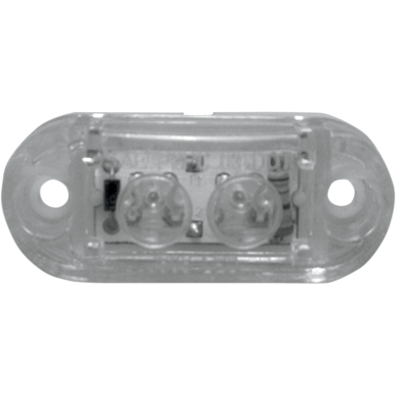 LIGHT LED 2.5" OVAL RED