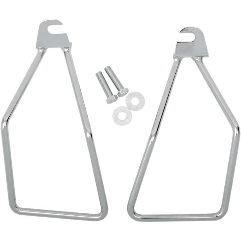 00-17 FX/FLST SADDLEBAG SUPPORTS 1 BOLT