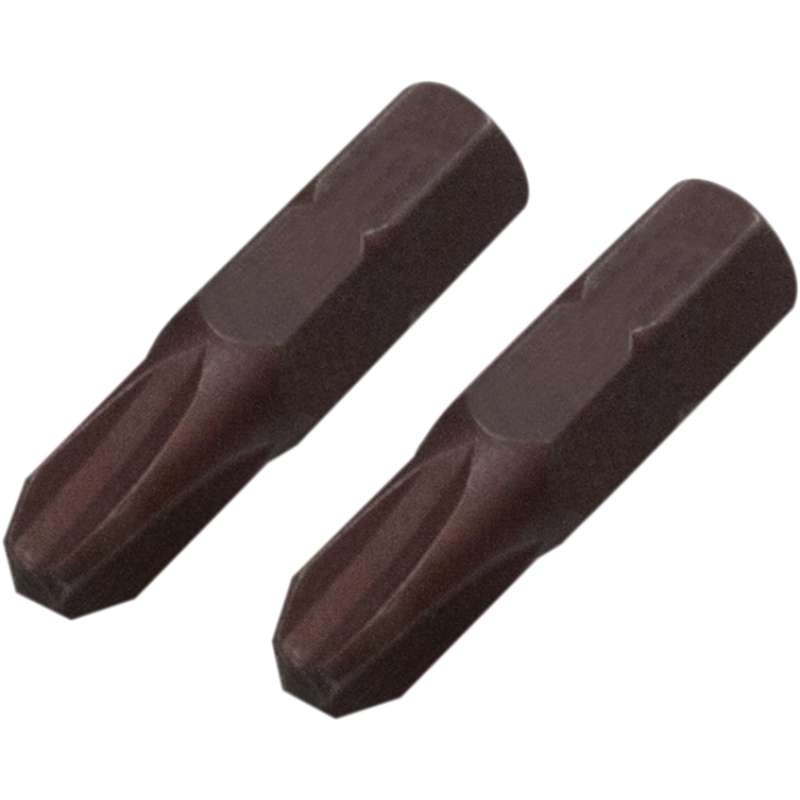JIS CROSSHEAD 1/4" HEX DRIVE BIT #3 (2 PACK) TOOL