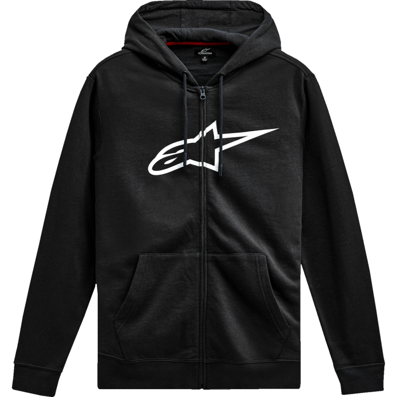 HOODIE AGELESS V3 ZIP BLK/WH M