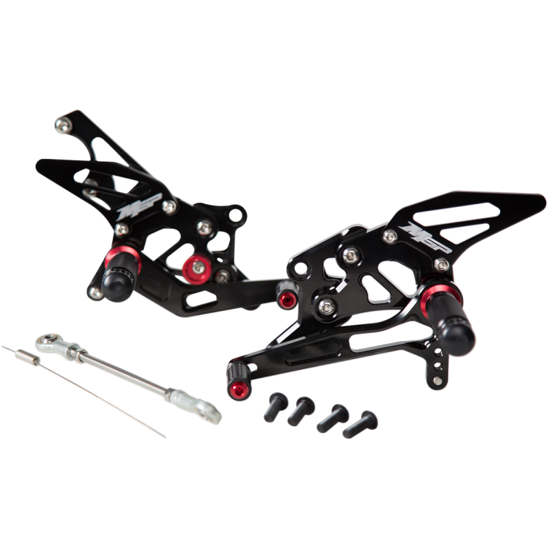 REAR SET MGP YAM YZF-R3 BLACK
