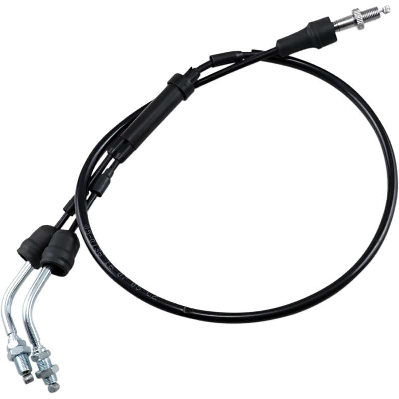 THROTTLE CABLE BLACK VINYL