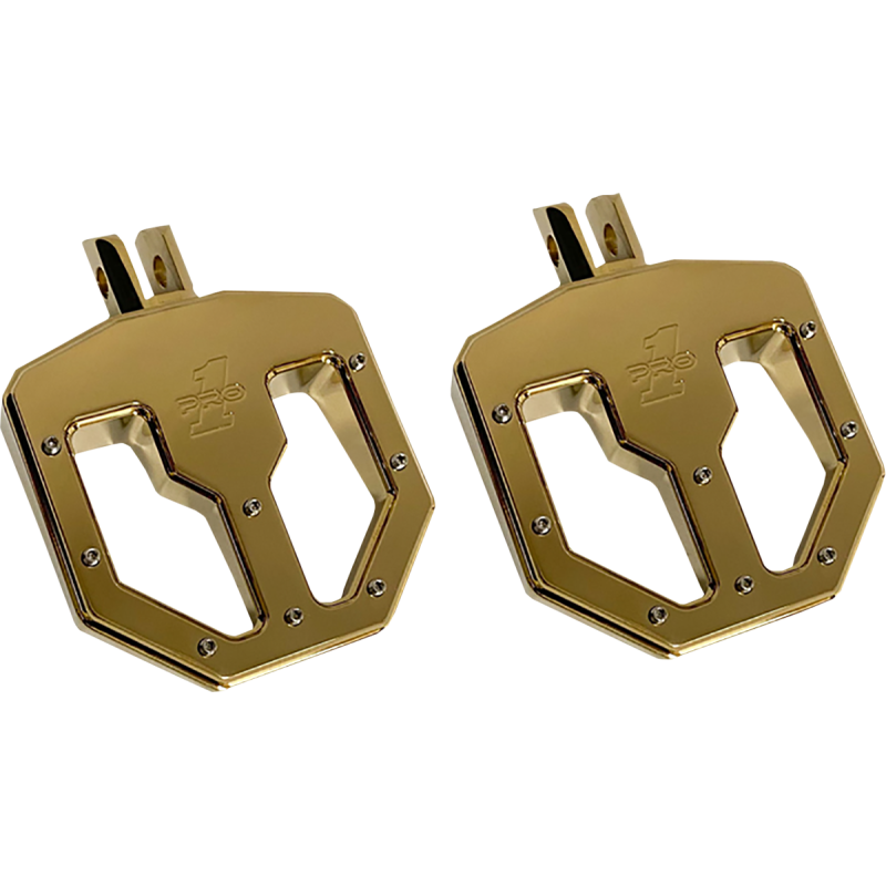 BMX  Mini Peg, Gold Titanium Nitride Coated, M8 Softail