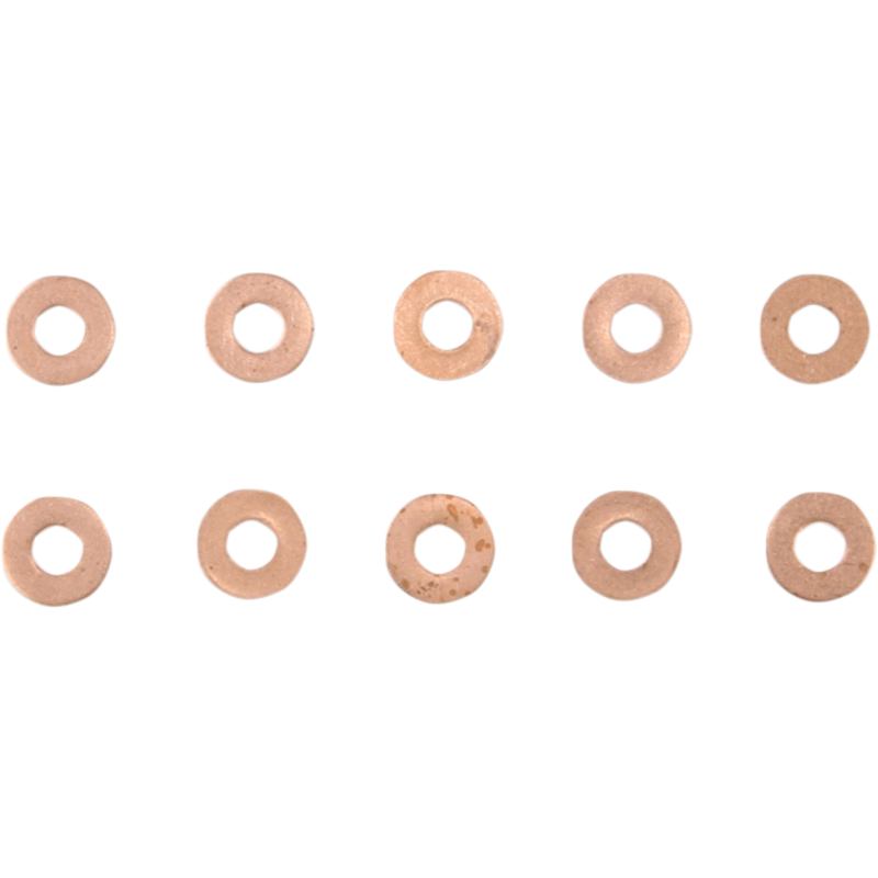 84-99 B/T ROCKER CVR WASHER COPPER 10PK