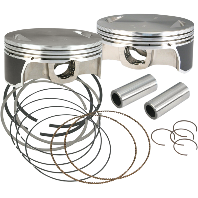 Piston, Set, 4-1/8", +.010, FD, Packaged, .927" WP,Revised,