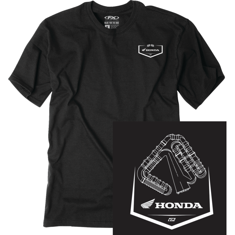 TEE HONDA TRACK BK 2X