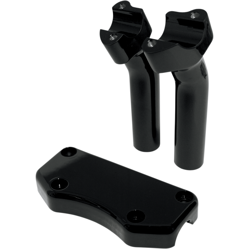 RISER BUFF W/CLAMP 5.5 BK