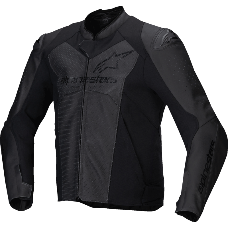 JACKET FASTER V3 AIRFLOW LTHR BLK/BLK 50