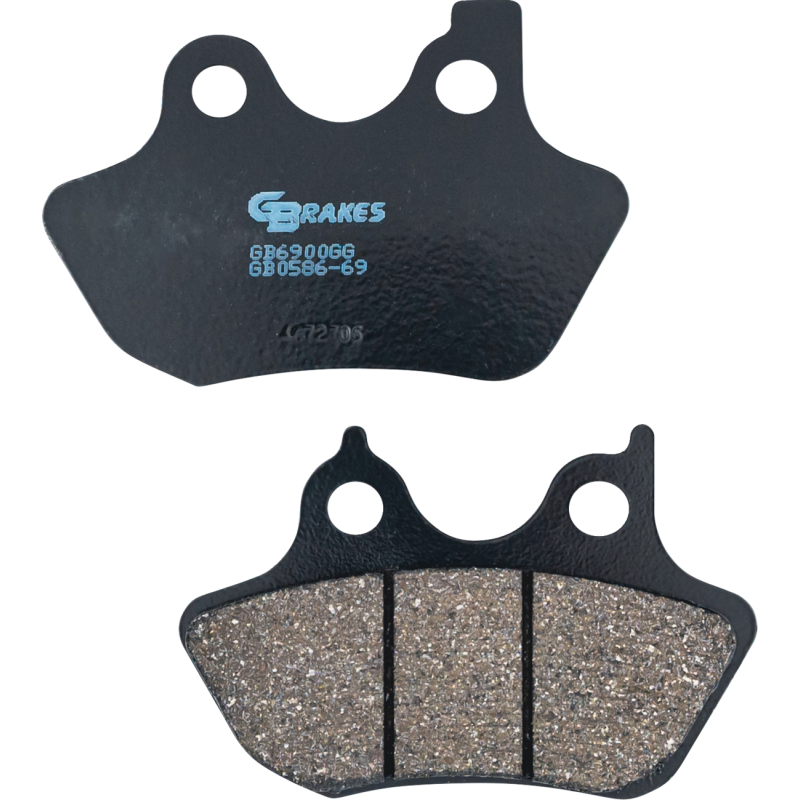 BRAKE PADS GB0586-69  SEMI METALIC