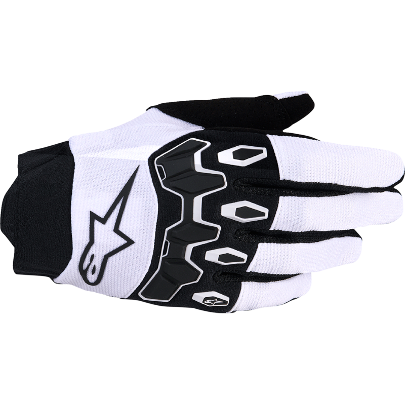 GLOVES MX FULL BORE V2 LT GRY/BLK S