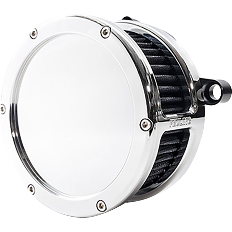 AIR CLEANER BA SOLID COVER CHROME/BLACK M8 VVT
