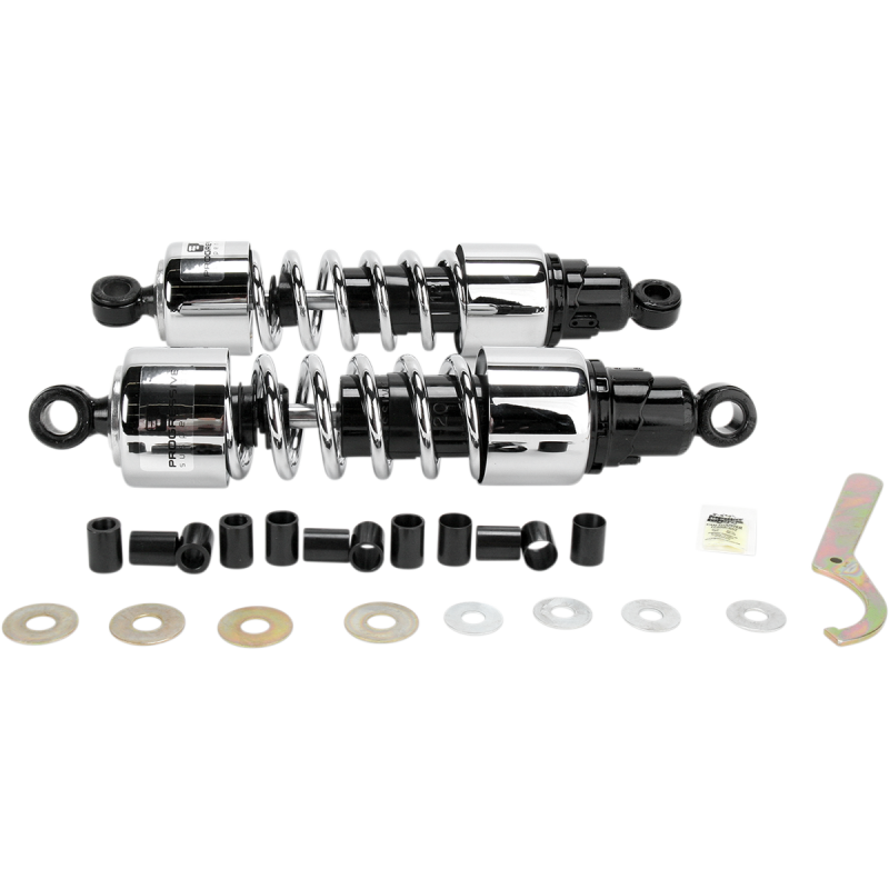 Shocks - 412 Cruiser Series - Chrome - 13" - Standard/Heavy