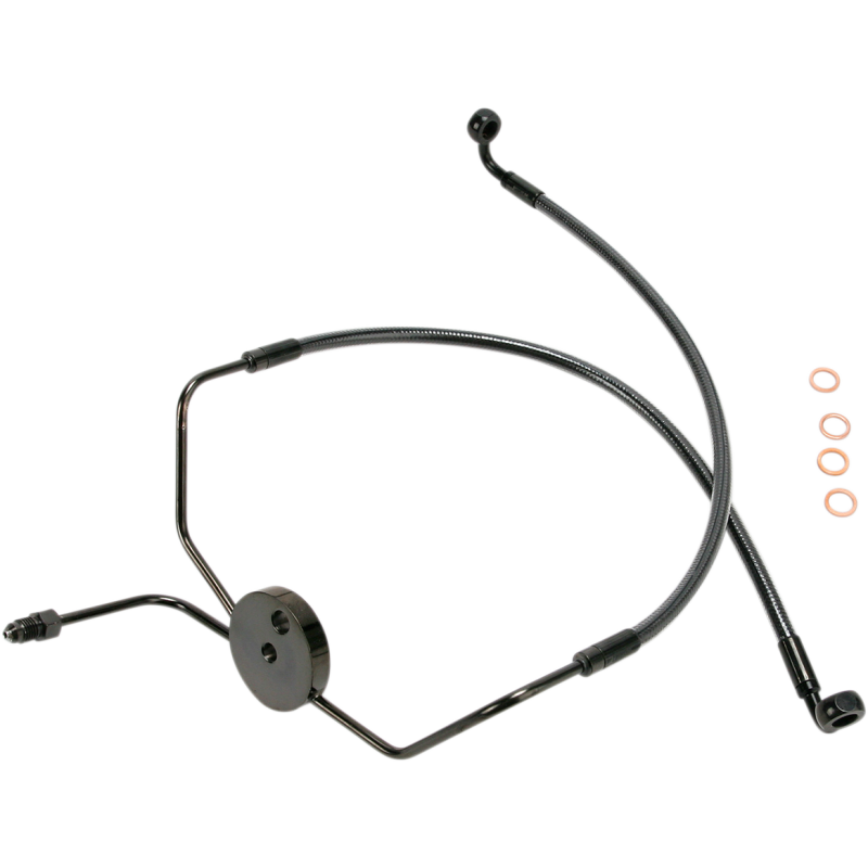 BLACK PEARL LOWER BRAKE LINE KIT D/DISC